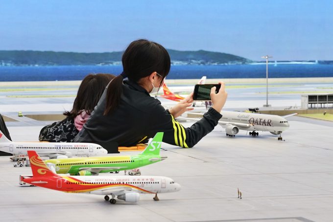 スモールワールズTOKYO 関西国際空港エリアのミニチュア