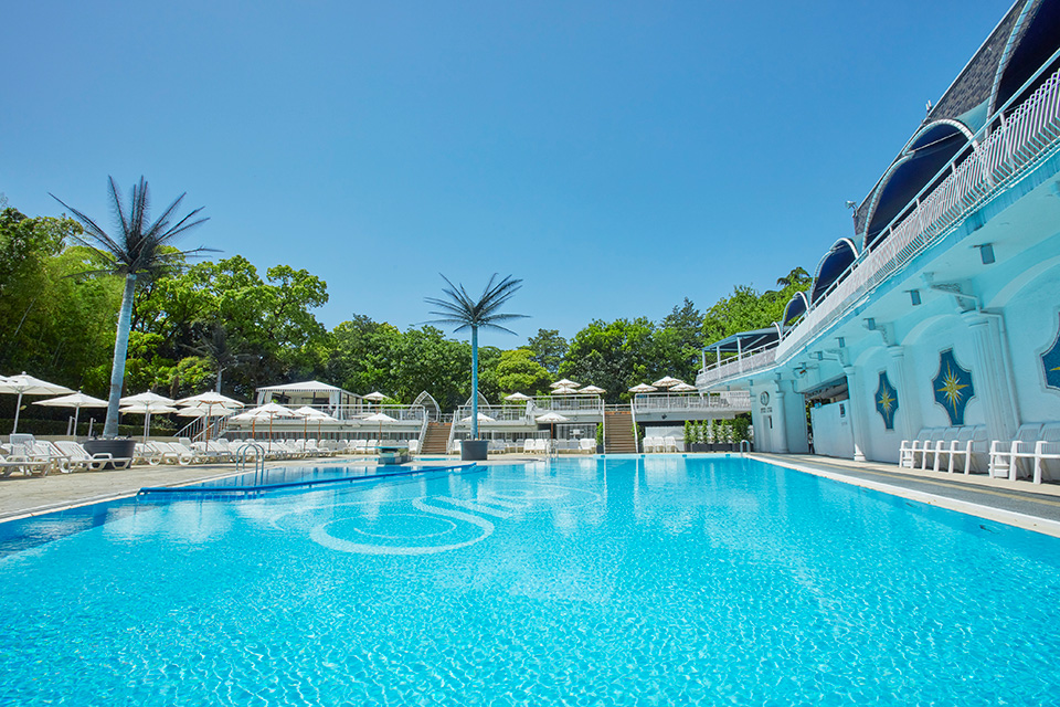 ホテルニューオータニ東京 GARDEN POOLの全景