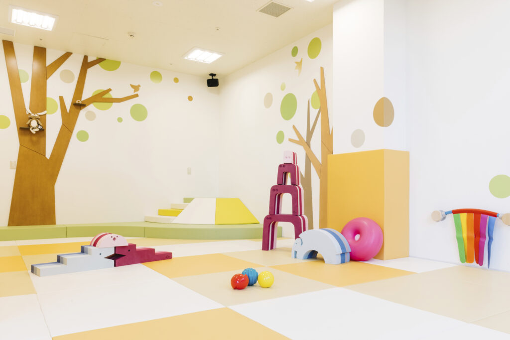 baby&tot place 結-Yui- のやわらかい遊具エリア
