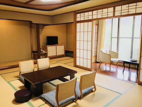 リブマックスリゾート川治の客室(純和室)