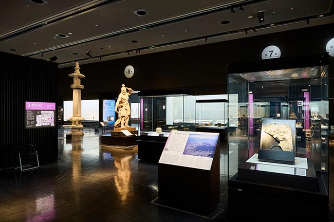 文化交流展示室テーマ3「遣唐使の時代」