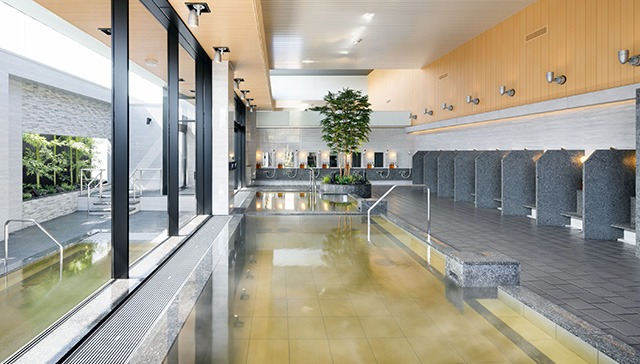 天然温泉THE SPAの大浴場