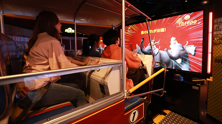 Spicy Taxiの車内