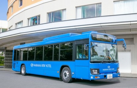 ホテルの無料シャトルバス